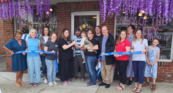 Lilly Ribbon cutting