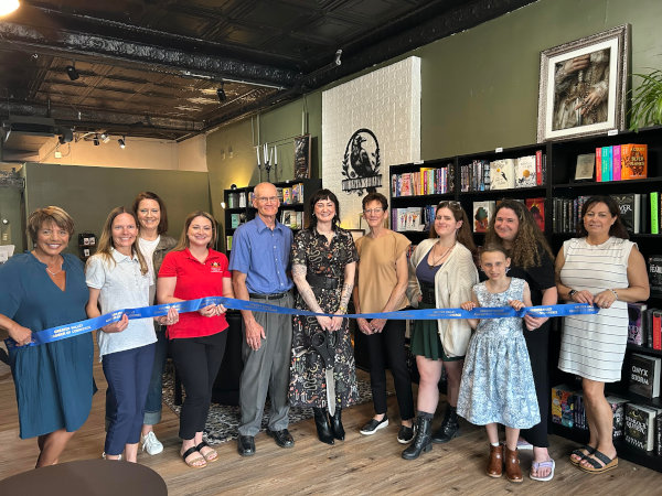 raven heart Ribbon cutting